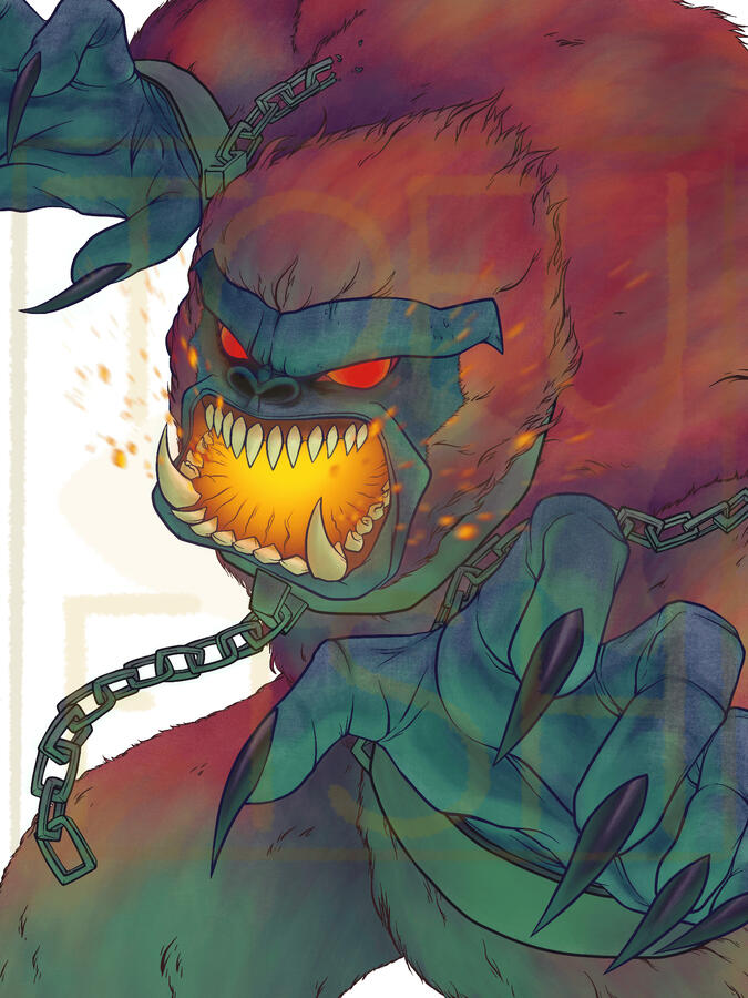 Rendered | Half Body | Solid Background