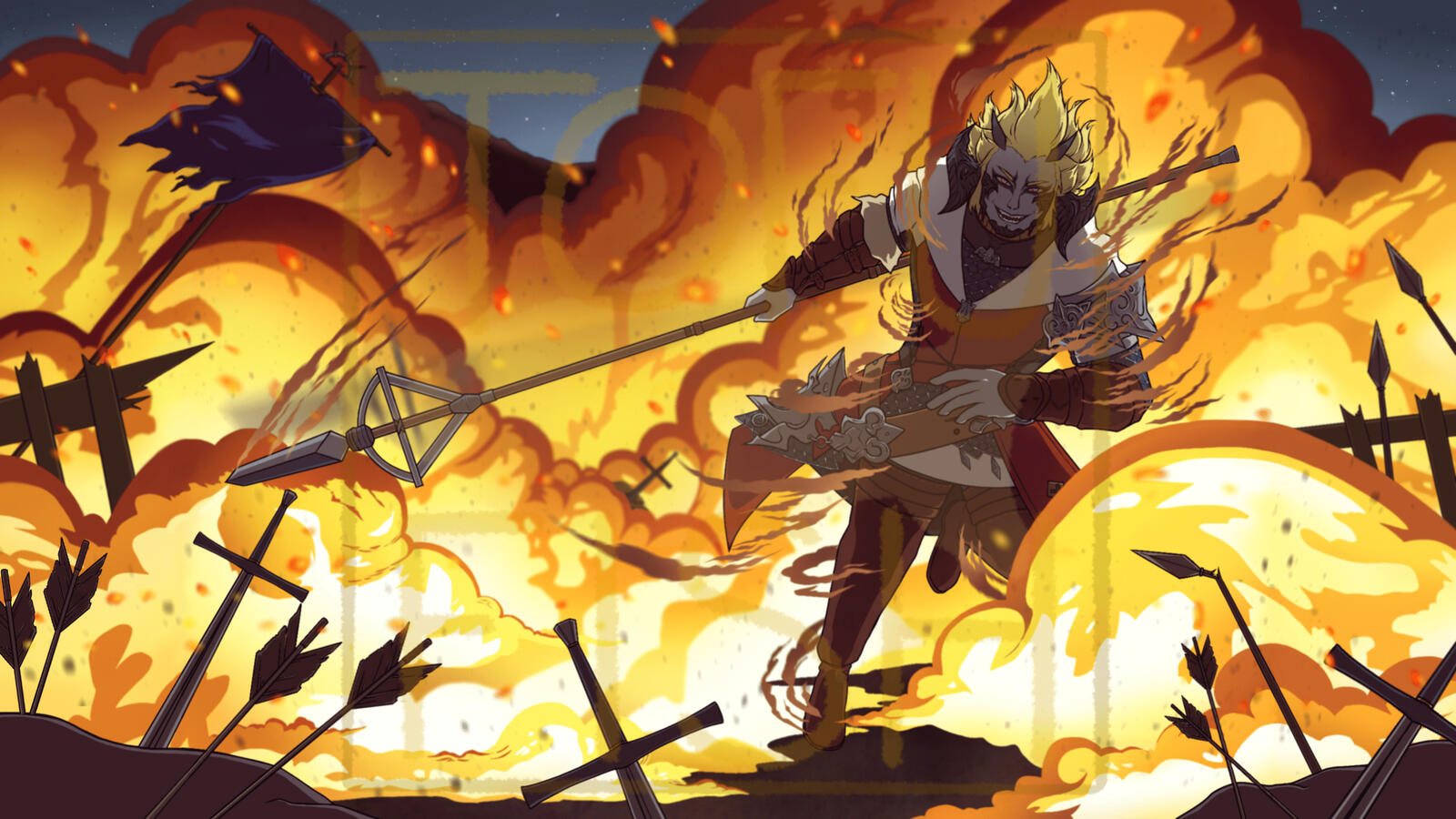 Rendered | Full Body | Complex Background